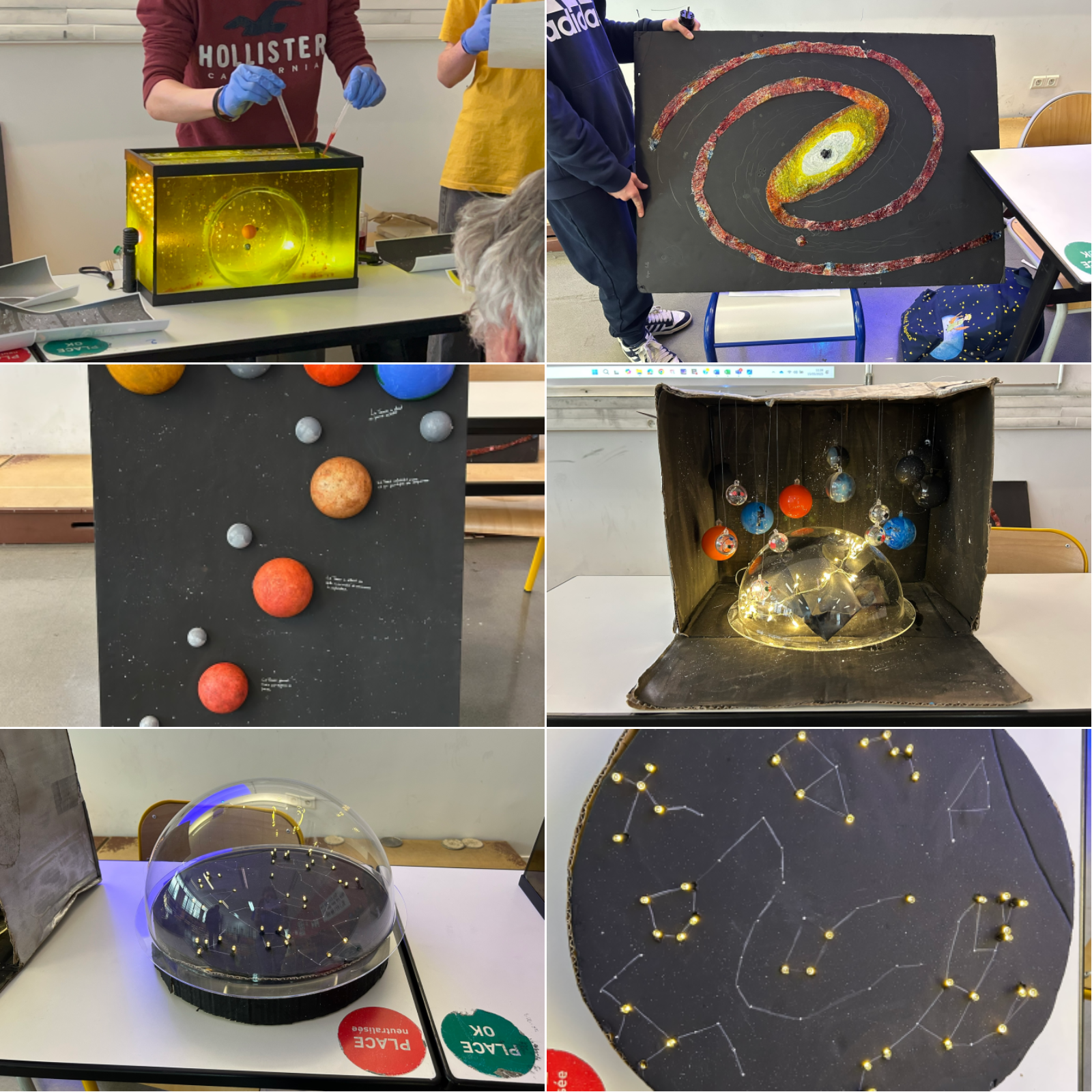 Journée de l'astronomie 2025 à CYU - Collège Marines